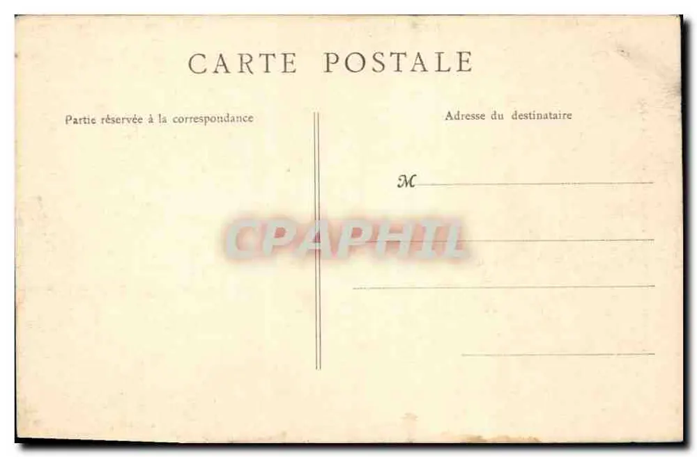 Noyon - Kapitelsaal, Anbau der Kathedrale — B. F., PARIS - Rückseite