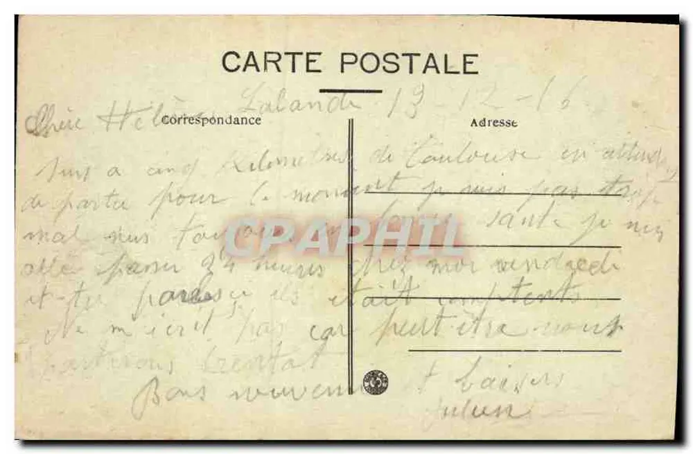 Toulouse — O Museu — Edição Clemence Isaure, n° 196 - Verso