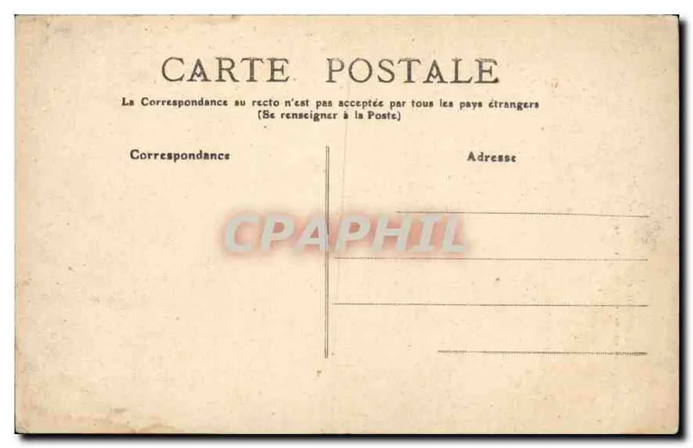 Toulouse — Denkmal von Armand Sylvestre — unbekannter Verlag, Nr. 88 - Rückseite