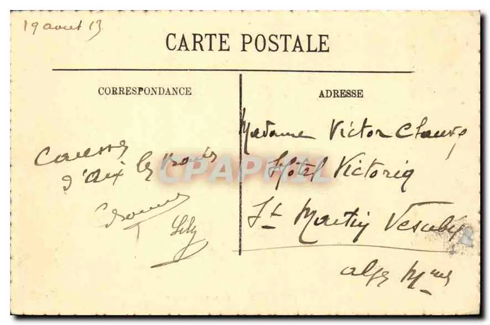 Aix-les-Bains — Vista Geral — LL - Verso