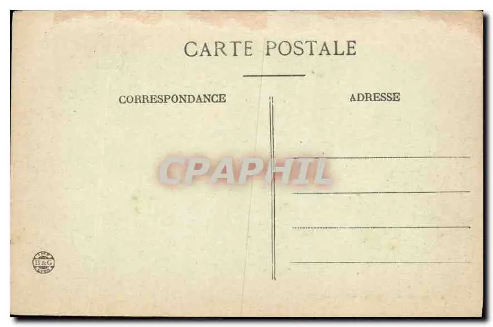 Bellegarde — Schluchten des Canon du Rhône, Le Fond du Sac — L. Michaux, Edit. Bellegarde (Deposé) - Rückseite