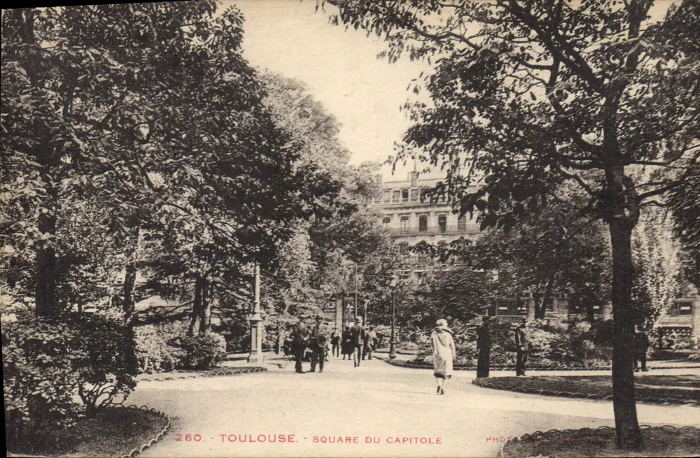 Toulouse - Square du Capitole — Foto da Sociedade Fototypique - Frente