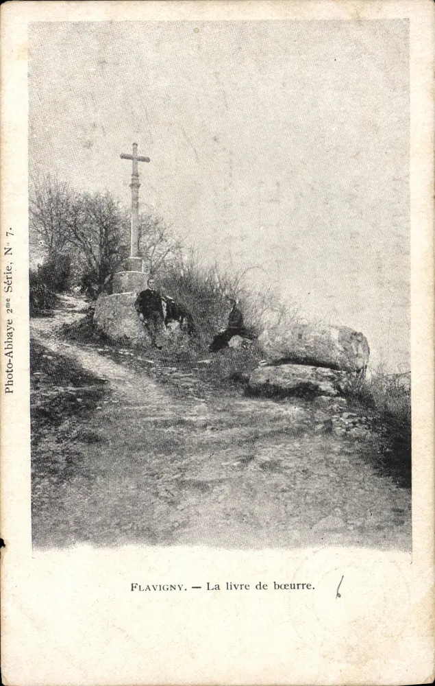 Flavigny — Die Butterpfund — Photo-Abbayé, 2. Serie, Nr. 7 - Vorderseite