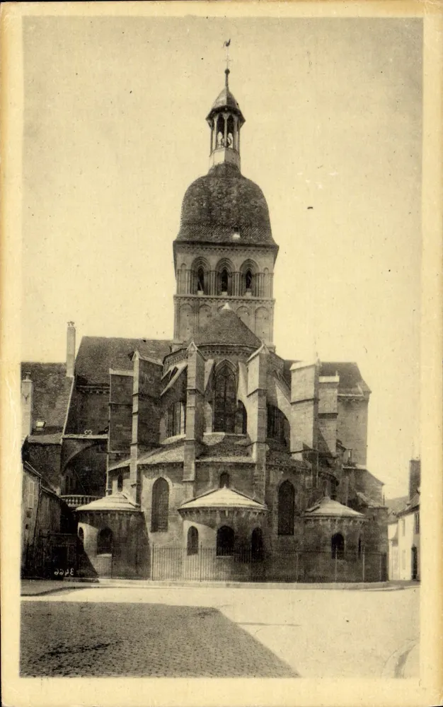 Beaune (Côte-d'Or) — Abside da Igreja de Nossa Senhora — editor N.P. Bourg-en-Bresse - Frente