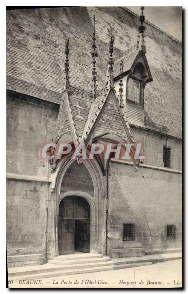 Beaune — Die Pforte des Hôtel-Dieu — Hospices de Beaune — L.L. - Vorderseite