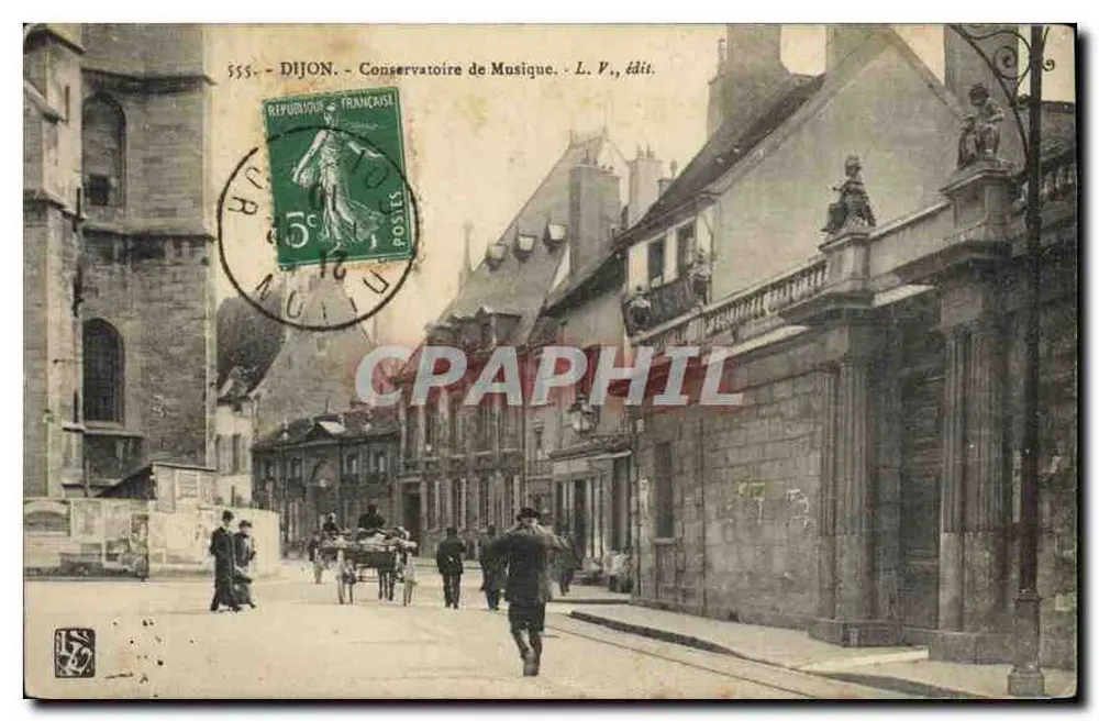 Dijon - Conservatorium voor Muziek — L. V., uitg. - Voorkant