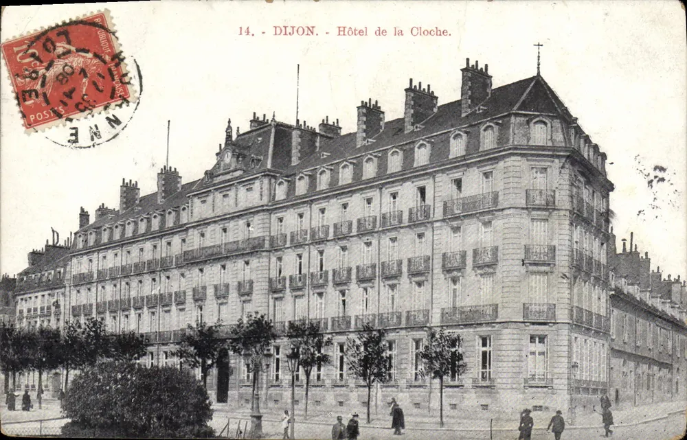 Dijon - Hotel da Campanha — editor não identificado, n° de série 14 - Frente