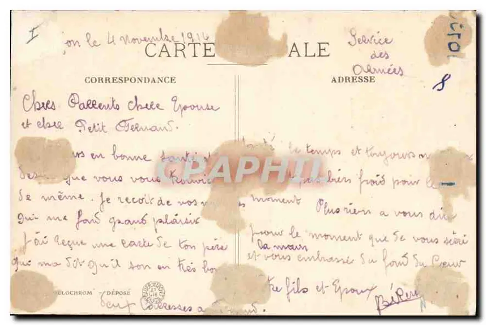 Dijon — Torre de Bar — RCD 80 - Verso