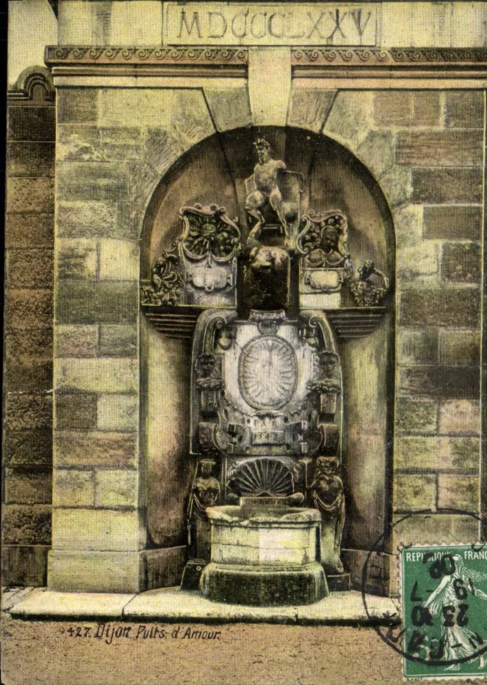 Dijon - Fontaine d'Amour — editor L.V. & Ch. n°427 - Frente