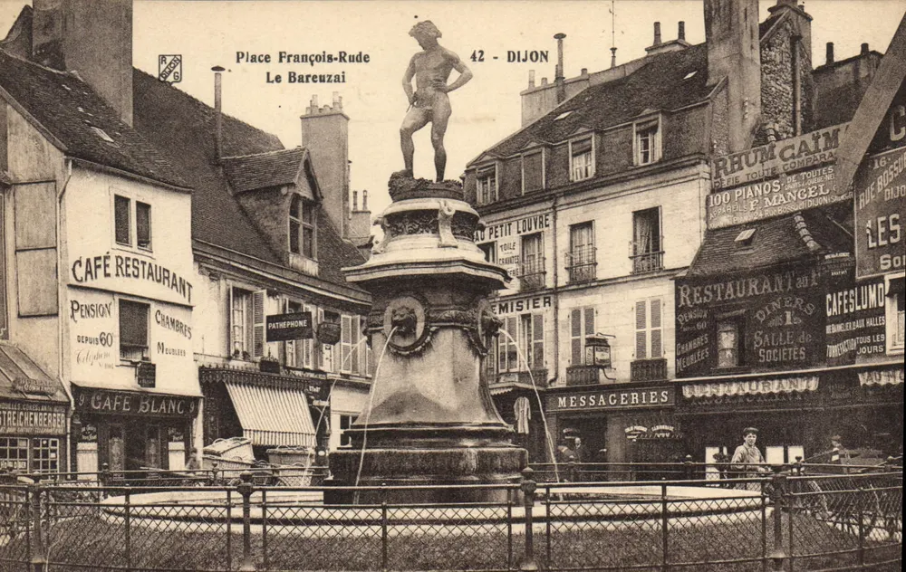 François-Rude-Platz - Dijon - Le Bareuzai - Verleger R.A.G. Nr. 42 - Vorderseite