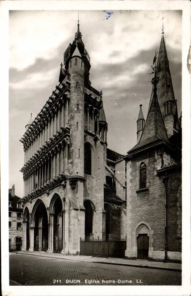 Dijon. Igreja de Nossa Senhora — LL, n° 211 - Frente