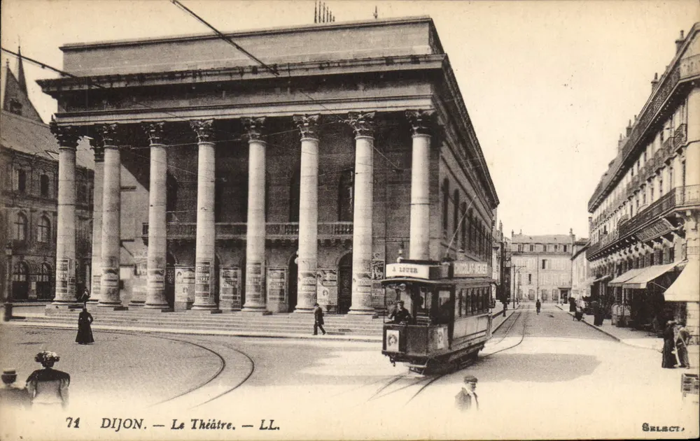 Dijon — O Teatro — LL. — SELECT, n° 71 - Frente