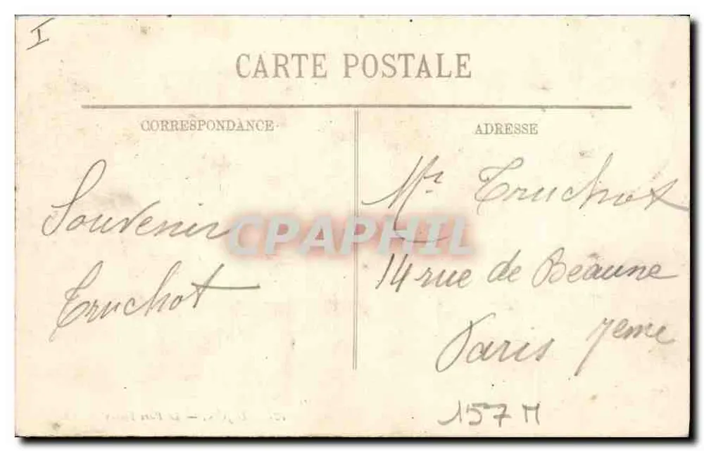 Dijon — O Parque Darcy — LL. n°127 - Verso