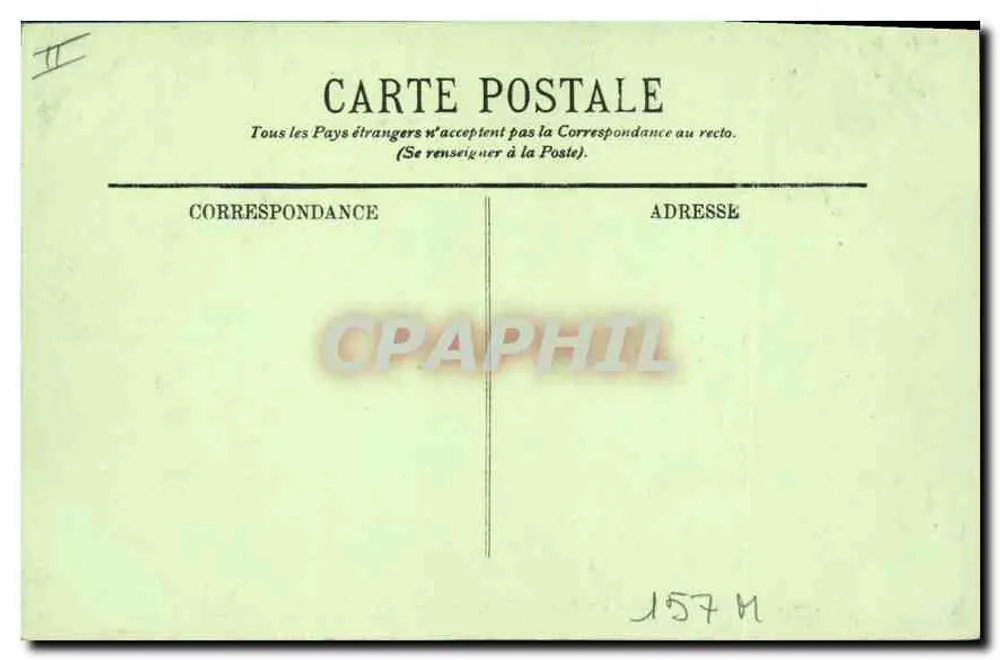 Dijon — Allgemeine Ansicht des Palastes der Herzöge von Burgund — L.L. n°8 - Rückseite