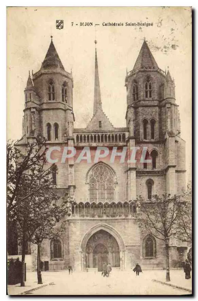 Dijon — Catedral de São Bénigne — editor não identificado, n° de série 7 - Frente