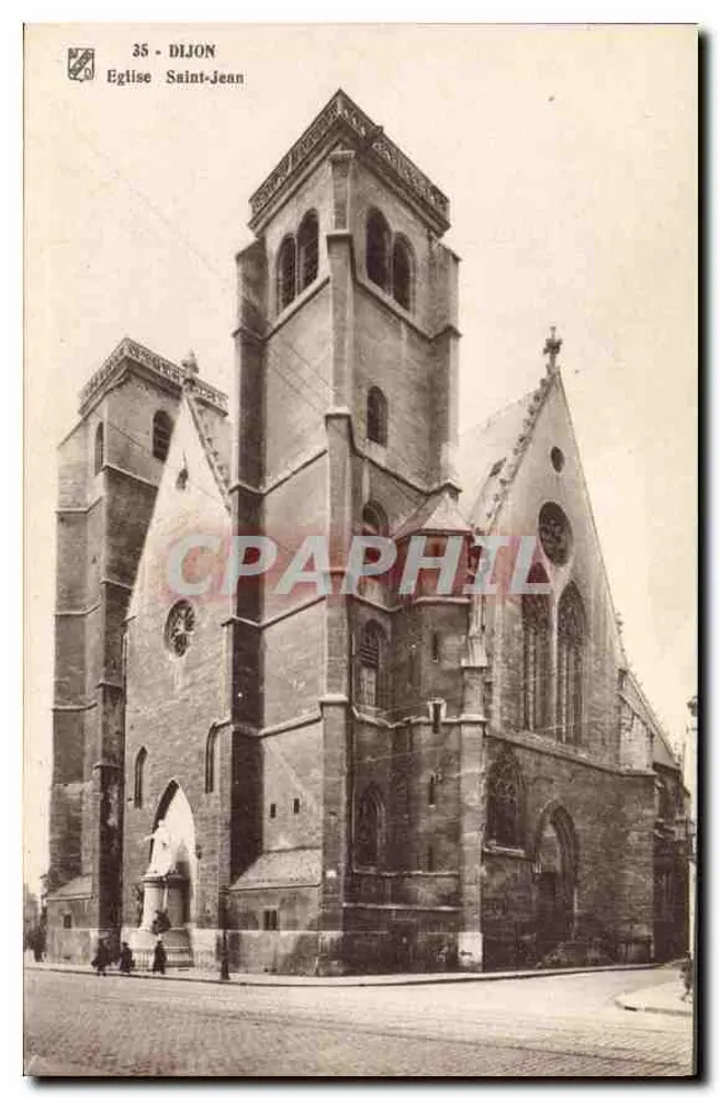 Dijon — Igreja de São João — Editor não identificado, n° de série 157 M - Frente