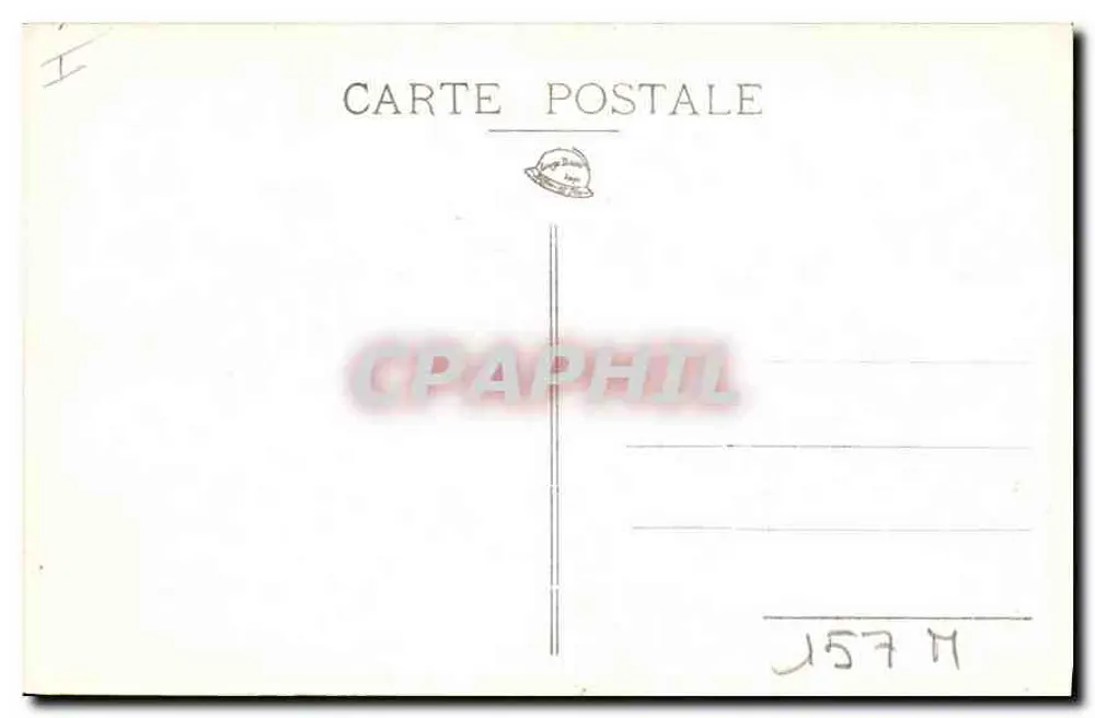 Dijon — Igreja de São João — Editor não identificado, n° de série 157 M - Verso