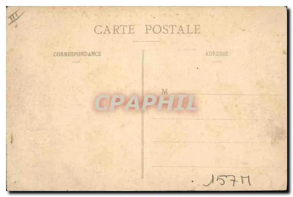 Dijon - Place Darcy und Hotel de la Cloche — L. V., Verlag Nr. 563 - Rückseite