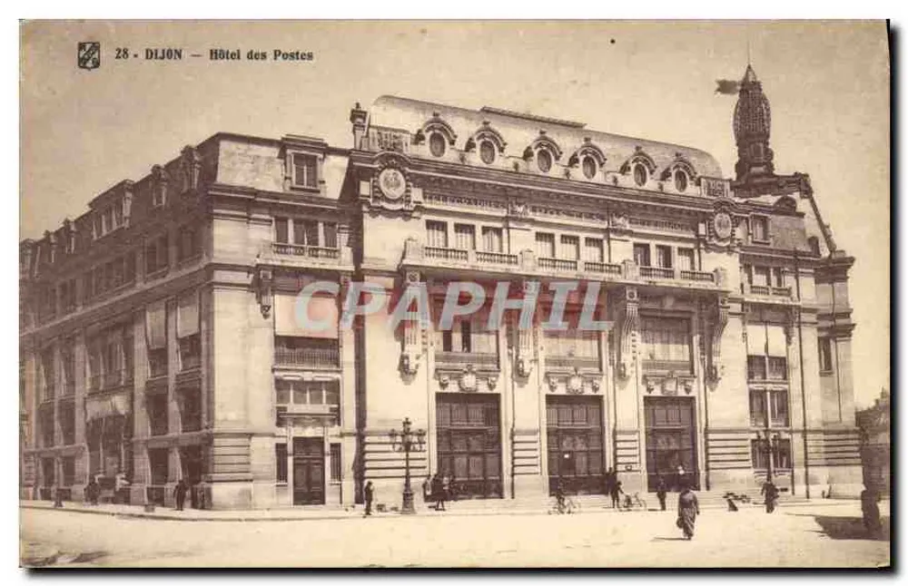 Dijon — Hotel das Postas — número de série 28 - Frente