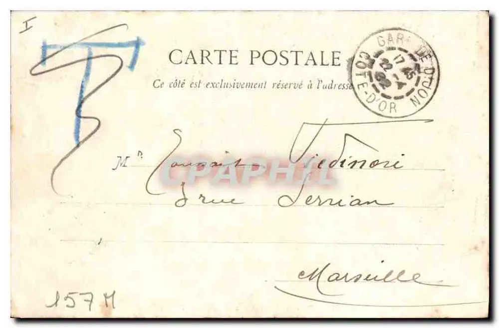 Dijon - Museu - Pleurantes dos túmulos dos Ducs - L. V. editor - Verso