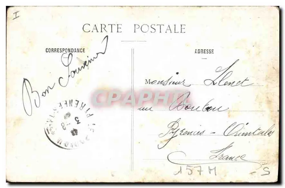 Dijon — Torre de Bar — editor Dijon, n°21 - Verso