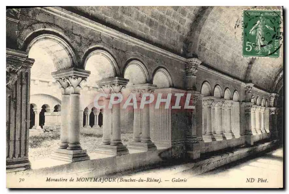 Kloster MONTMAJOUR (Bouches-du-Rhône) — Galerie — ND Phot. - Vorderseite