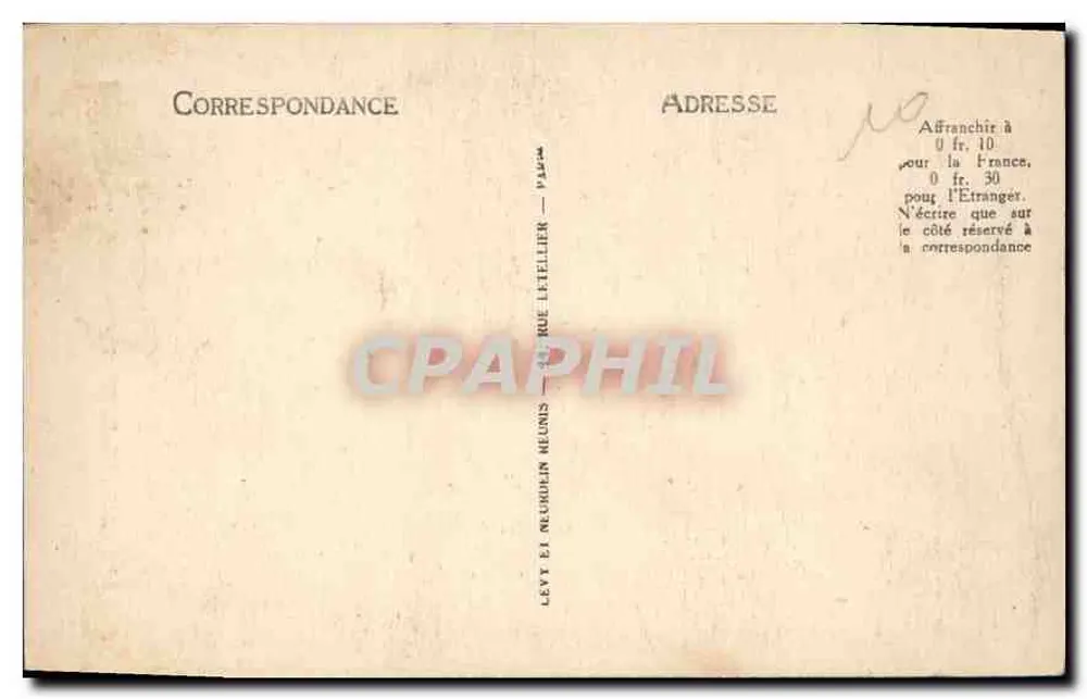 Les Saintes-Maries - Die Basilika aus nördlicher Perspektive — Edit. Marcheleau, Arles, n°67 - Rückseite