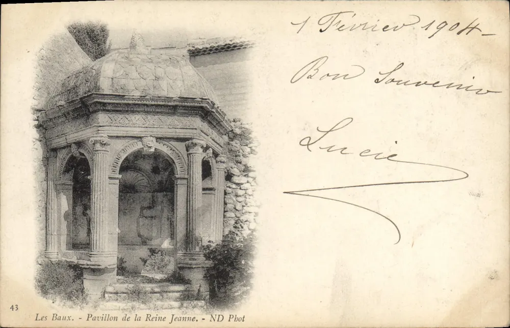 Les Baux - Pavillon der Königin Jeanne — ND Pbot, n°43 - Vorderseite