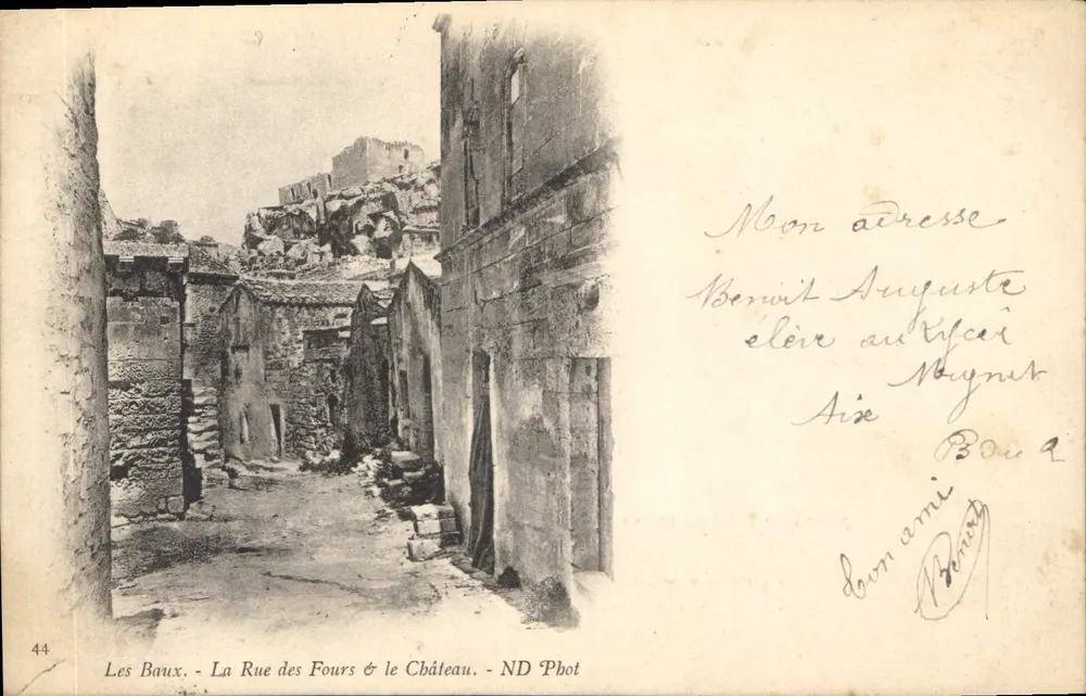 Les Baux - Die Straße der Ofen & das Schloss - ND Phot - Vorderseite