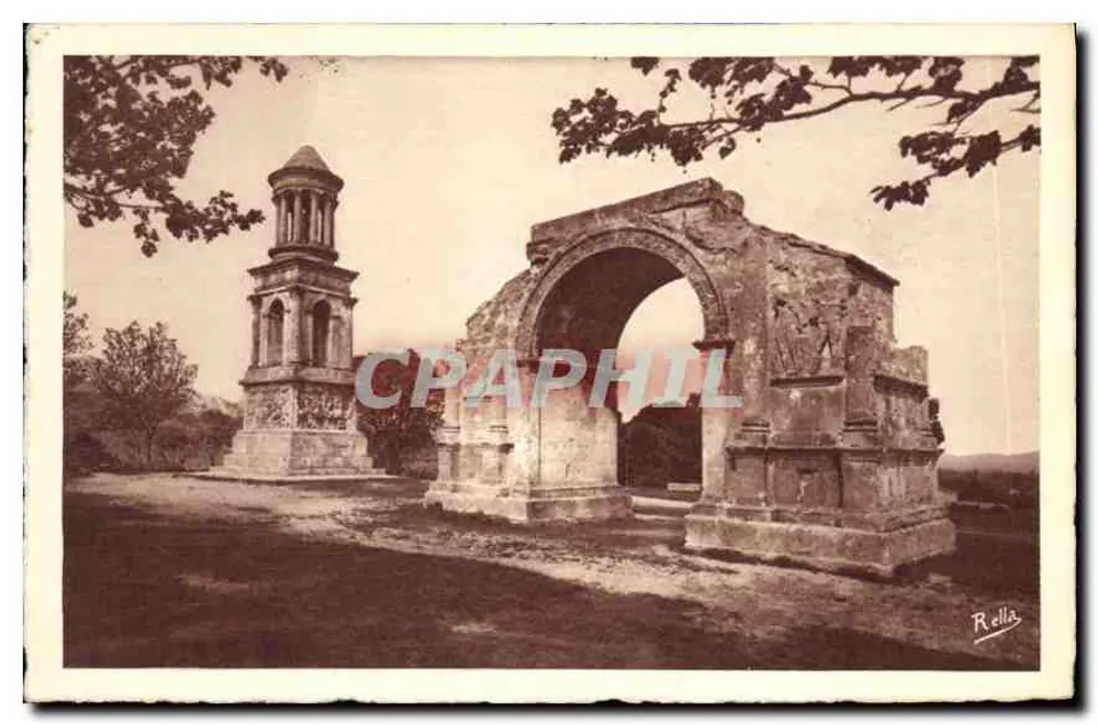 Saint-Rémy (B.-du-R.) — Arco de triunfo e mausoléu romanos — Rella - Frente