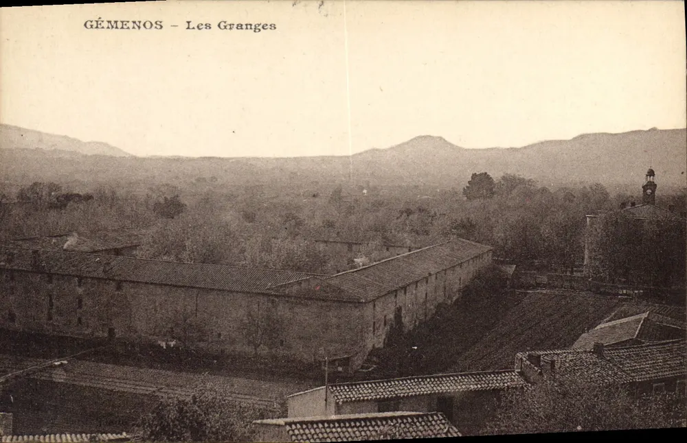 GÉMENOS - Les Granges — vista panorâmica — editor não identificado - Frente