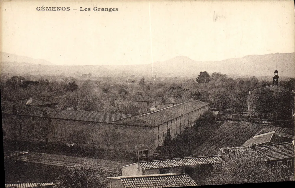 GÉMENOS — Les Granges — Carte postale da coleção 'Cliché du Passé' - Frente