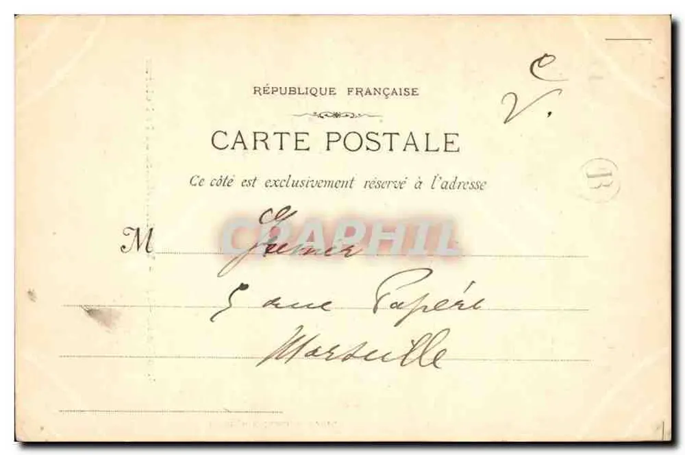 Les Baux - Ansicht der äußeren Pforte — Phototypie E. Lacour — Marseille — n°790 - Rückseite