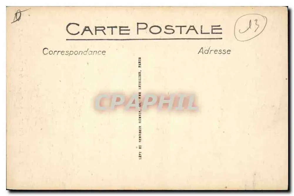 Martigues - Die Kathedralentür - LL - Rückseite