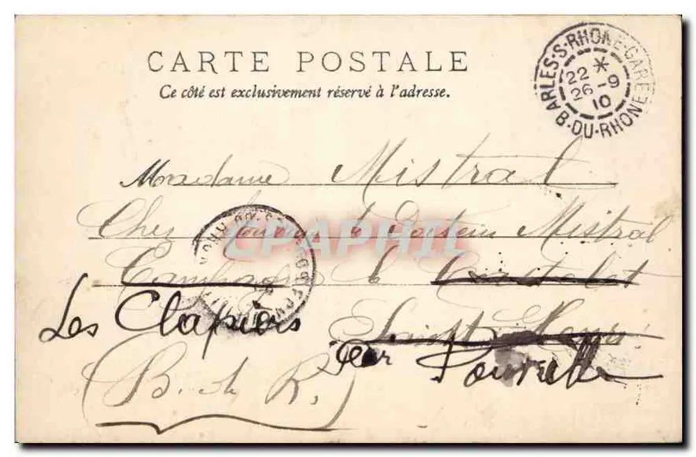 Les Baux - A Igreja Romana dos Séculos XII e XV — O Portal — Edições J. Brun & Cie, Carpentras - Verso