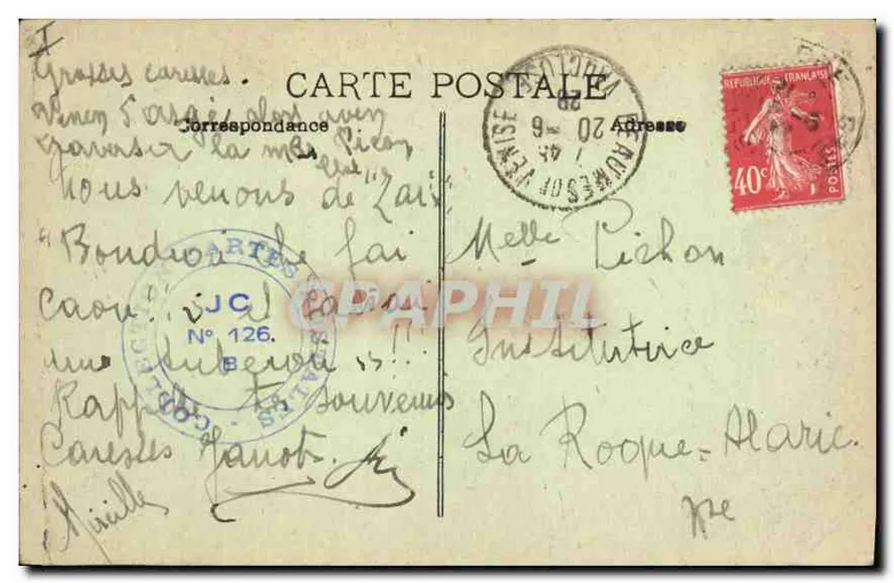 Die Drei Brücken — Roquefavour — Umgebung von Aix-en-Provence - Rückseite