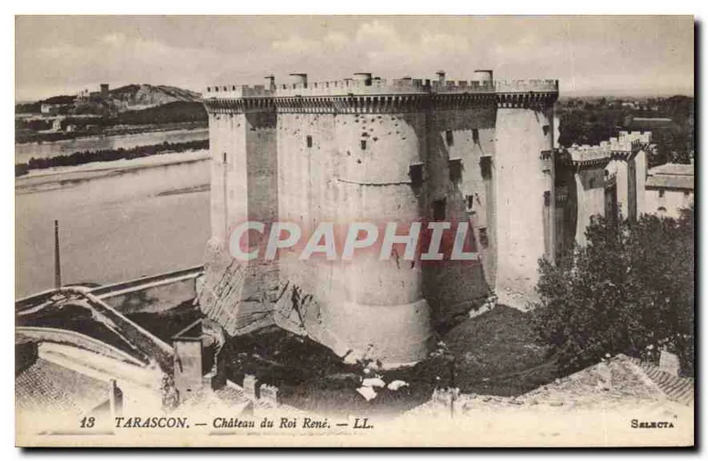 Tarascon — Castelo do Rei René — Selecta - Frente