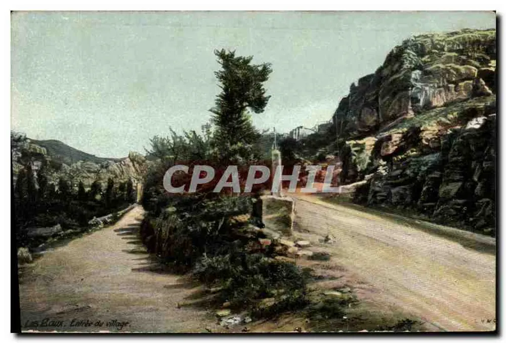 Les Bous - Entrada do vilarejo — V.M.C. editor - Frente