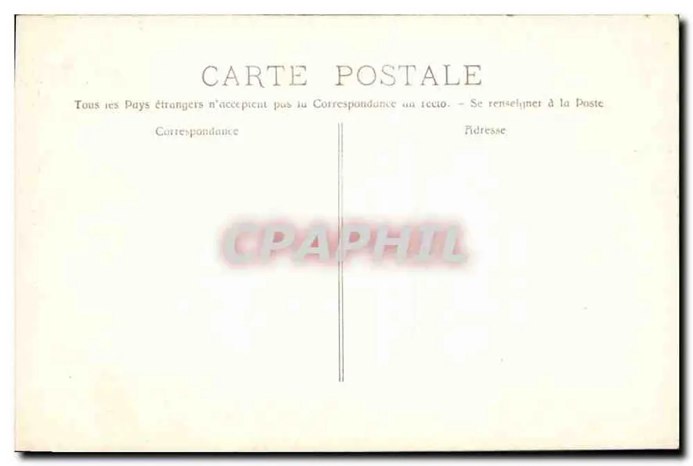 Les Baux - Hotel dos Porcelas — editor B. F. Tarchi, Marselha, n° 3781 - Verso