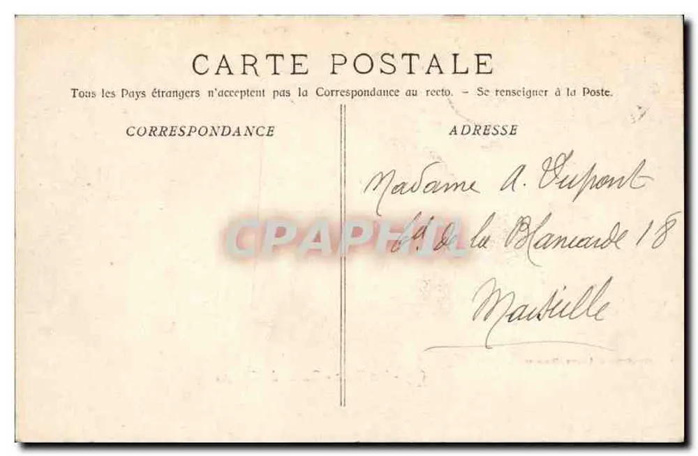 Les Baux - Ruínas do Castelo — Fototipia E. Lapoiré - Mazan — n°623 - Verso