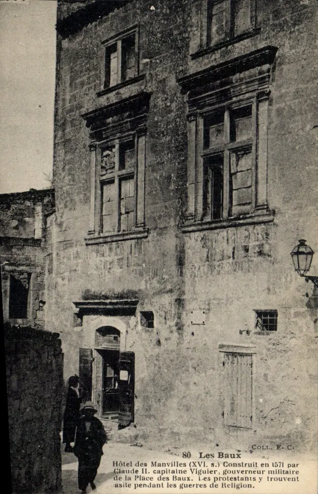 Hôtel des Manvilles — Les Baux — Coll. E.C. - Recto