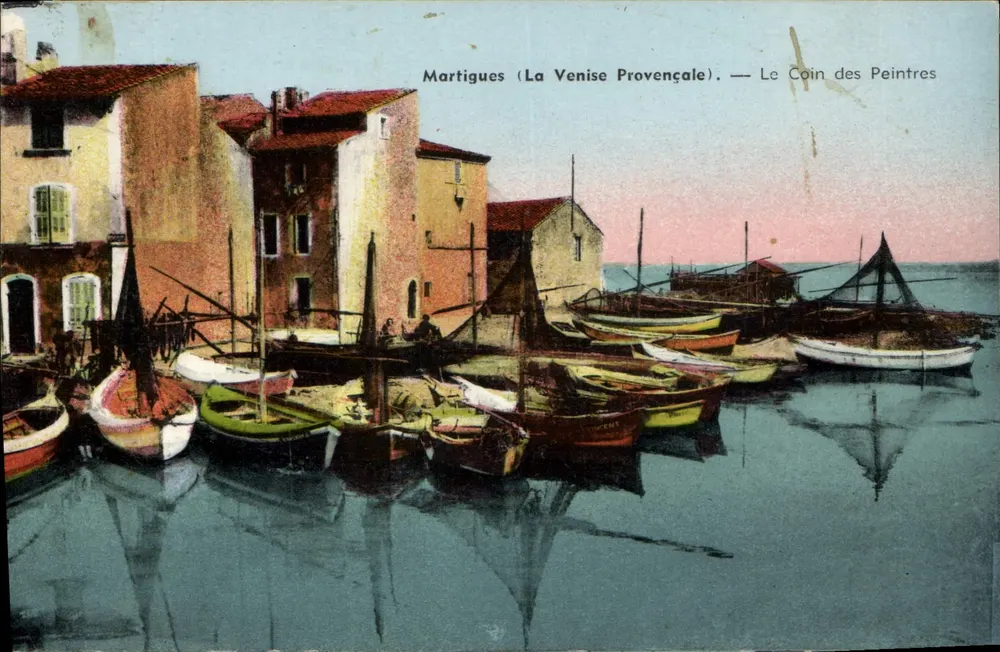 Martigues (La Venise Provençale) — Der Malerwinkel - Vorderseite