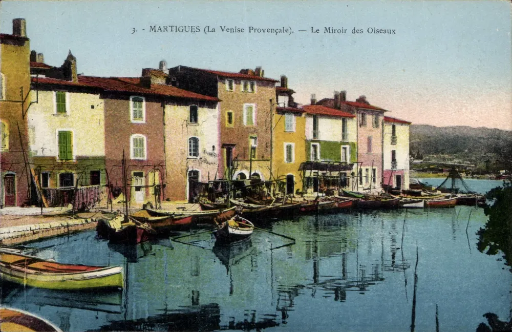 Martigues (La Venise Provençale) — Der Spiegel der Vögel - Vorderseite