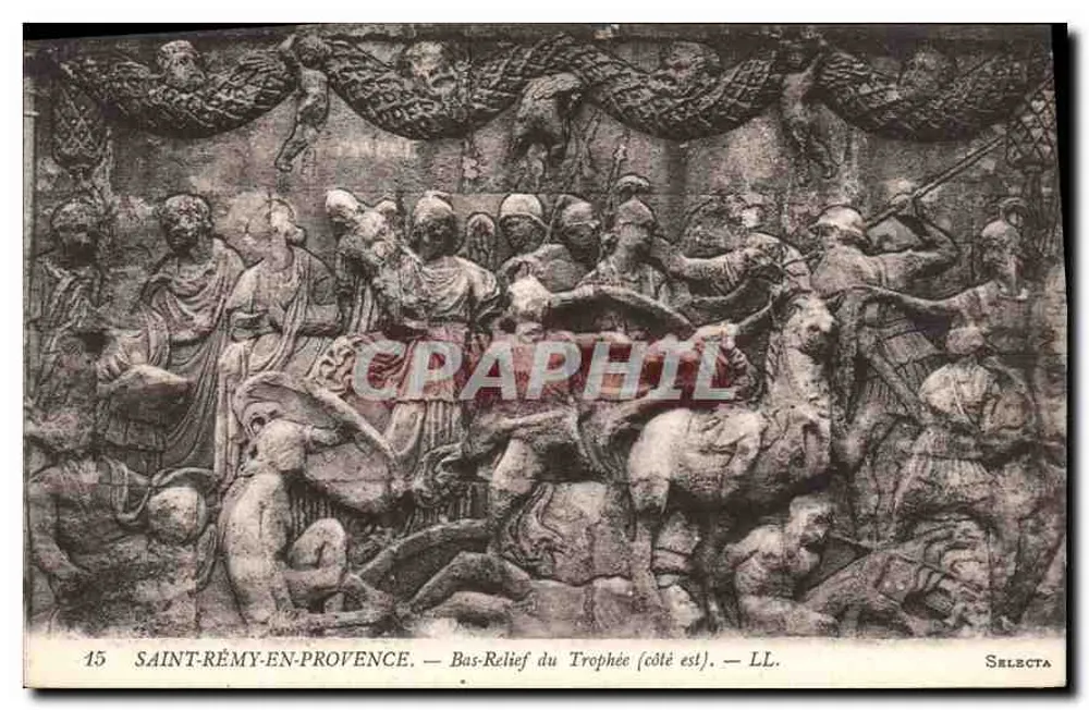 Saint-Rémy-en-Provence — Bas-relief des Trophäens (östliche Seite) — Selecta - Vorderseite