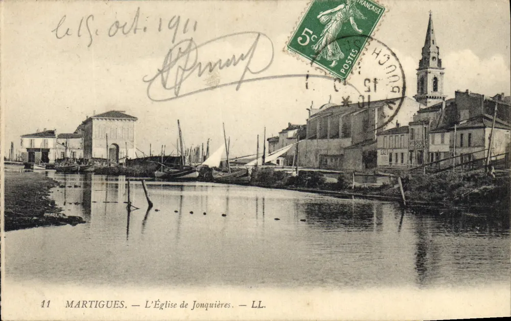 Martigues — A Igreja de Jonquières — LL. n°11 - Frente