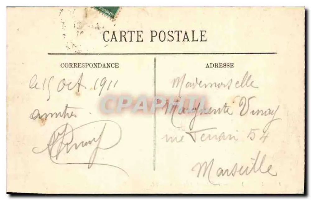 Martigues — A Igreja de Jonquières — LL. n°11 - Verso