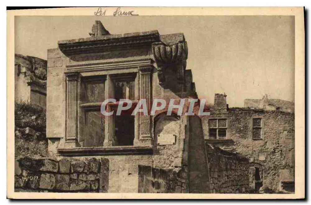 Les Baux — Ruine eines protestantischen Tempels — Les Éditions d'Art YVG, Paris - Vorderseite
