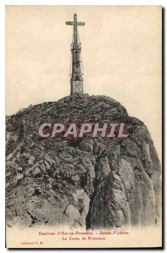 Sainte-Victoire — Die Kreuz von Provence — Sammlung C. M. - Vorderseite