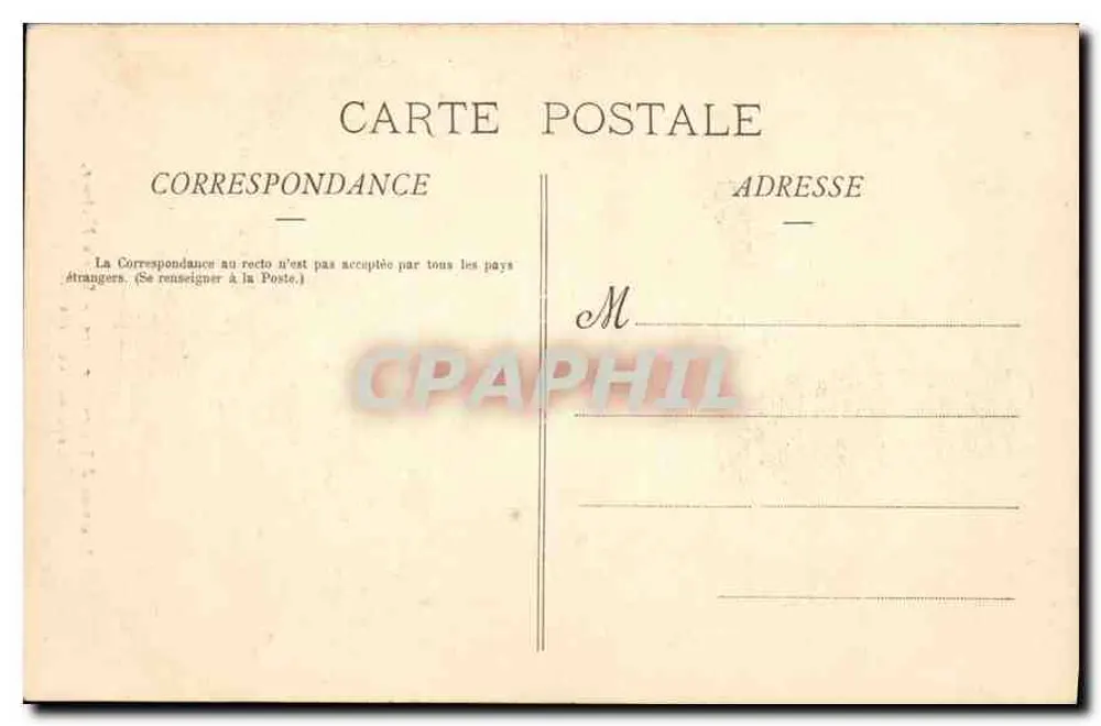 Sainte-Victoire — Die Kreuz von Provence — Sammlung C. M. - Rückseite