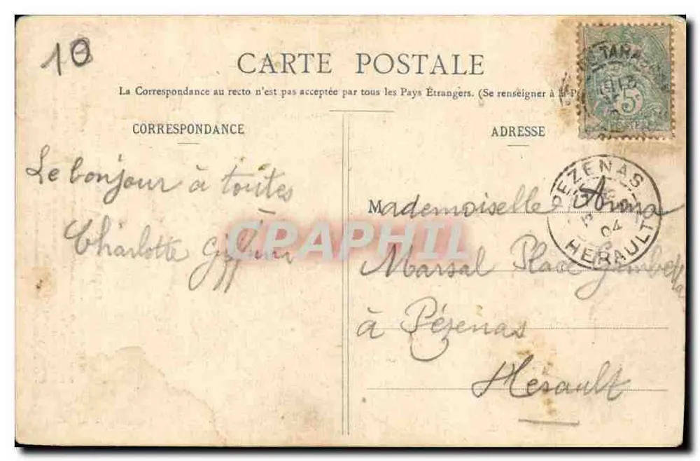 Tarascon — A Porta Saint-Jean — Fot. Blanchet, Tarascon, Série histórica G. M. - Verso